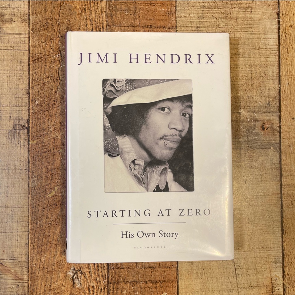 Jimi Hendrix: His Own Story Starting at Zero Hardcover Music Biography